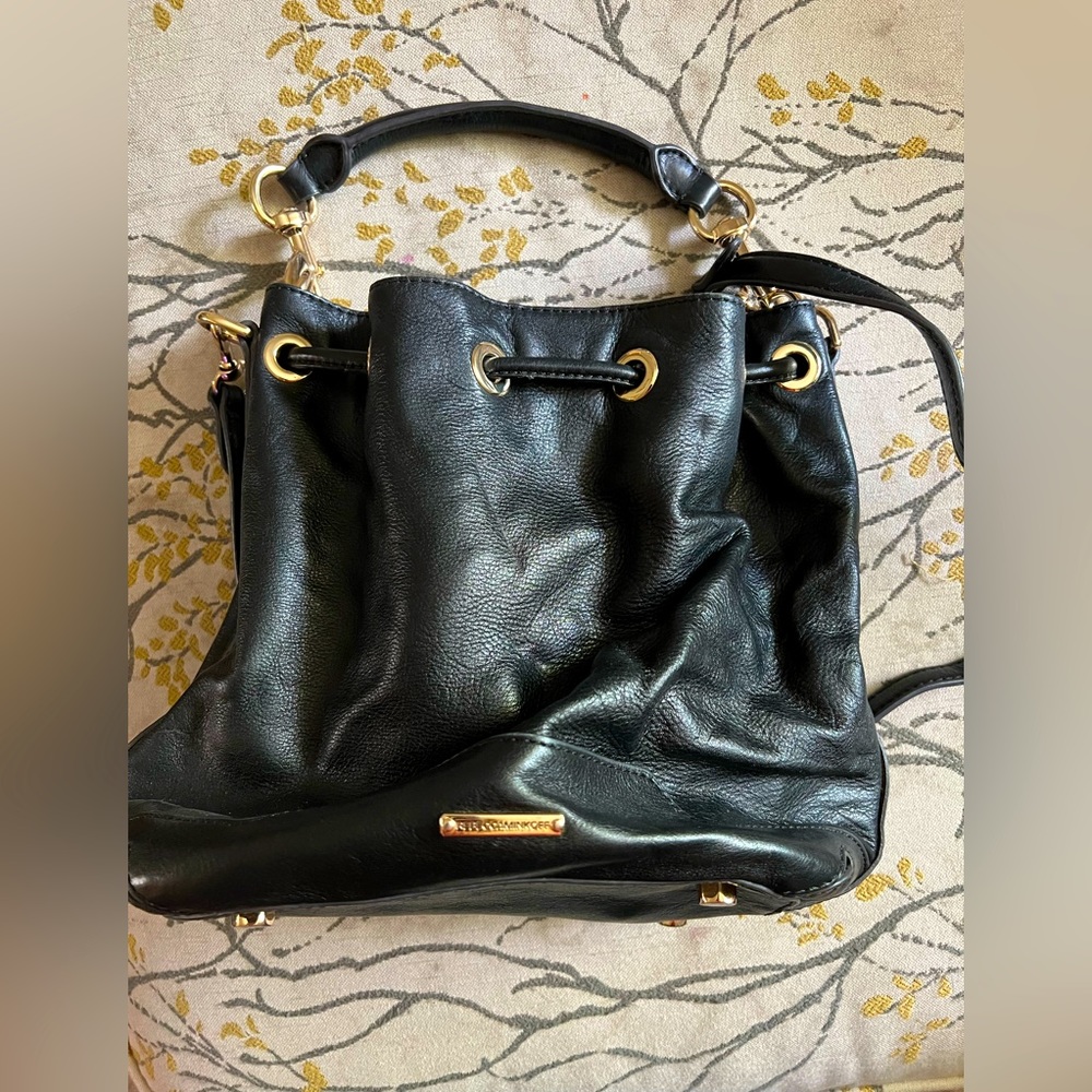 Rebecca Minkoff leather bucket bag